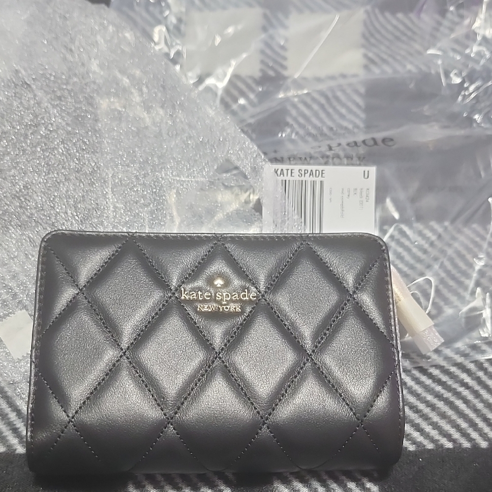 Kate Spade Black Quilted Women's Bag